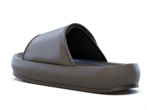 yeezy fabric slippers 3D Model