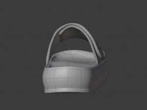 yeezy fabric slippers 3D Model