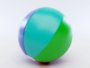 beach ball 3D Model