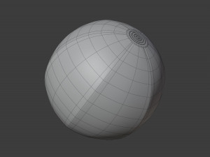 beach ball Modèle 3D