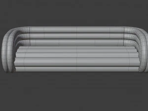 tube sofa 3D Model