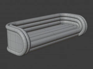 tube sofa 3D Model
