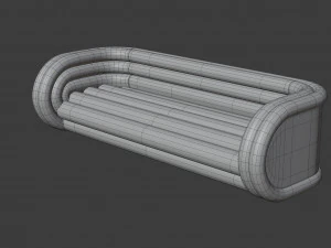 tube sofa 3D Model