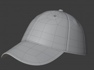 baseball cap Modelo 3D