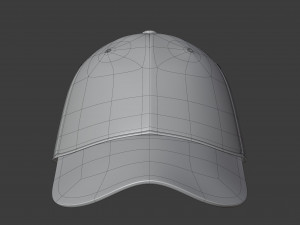 baseball cap Modelo 3D