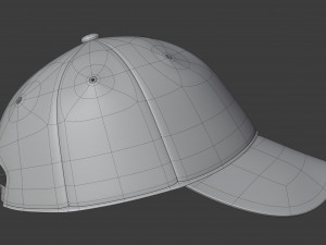 baseball cap Modelo 3D