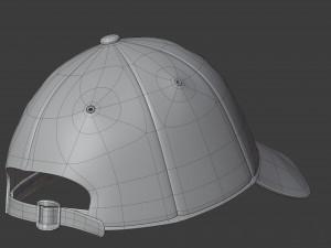 baseball cap Modelo 3D