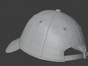 baseball cap Modelo 3D