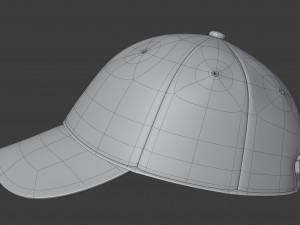 baseball cap Modelo 3D