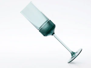 diamond point champagne flutes 3D Model