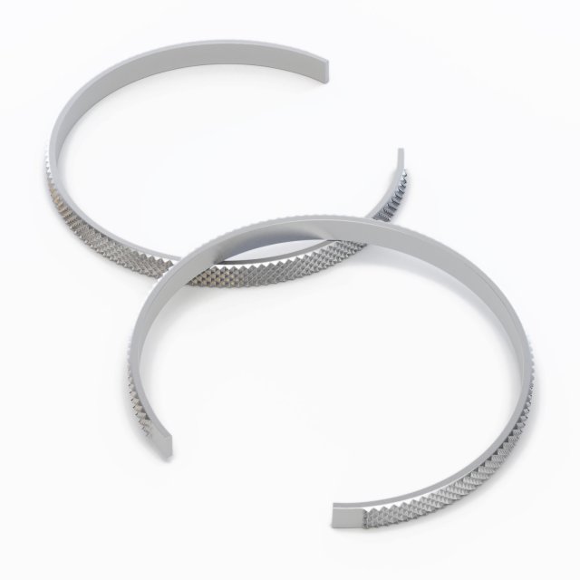 diamond point cuff 3D-Modell .c4d .max .obj .3ds .fbx .stl .blend 
