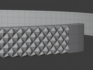 diamond point cuff 3D-Modell