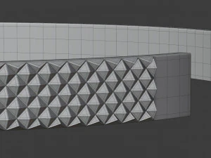 diamond point cuff 3D Model