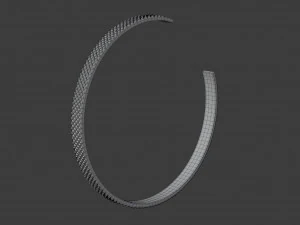 diamond point cuff 3D Model