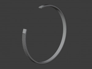 diamond point cuff 3D-Modell