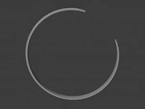 diamond point cuff 3D Model