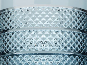 diamond point old fashioned glass 3D Model