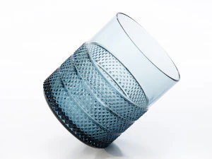 diamond point old fashioned glass 3D Model