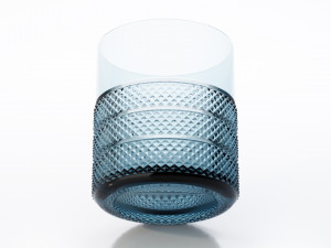 diamond point old fashioned glass 3D Модель