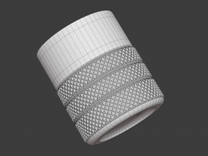 diamond point old fashioned glass 3D Модель