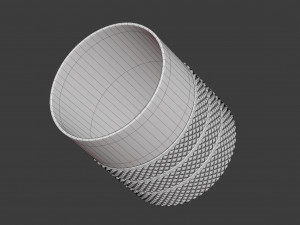 diamond point old fashioned glass 3D Модель