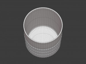 diamond point old fashioned glass 3D Модель