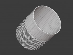 diamond point old fashioned glass 3D Модель