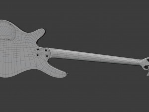 mb-2 fretless bass 3D Модель