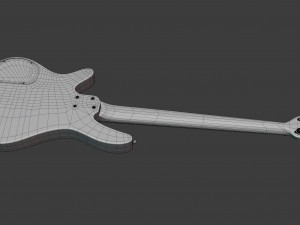 mb-2 fretless bass 3D Модель