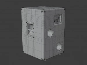 aguilar sl 212 bass cabinet 3D Model
