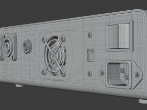 aguilar tone hammer 500 bass head 3D Model