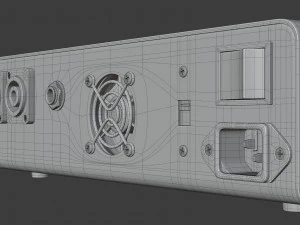 aguilar tone hammer 500 bass head 3D Model