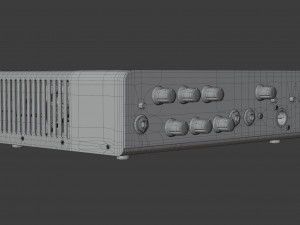 aguilar tone hammer 500 bass head 3D Model