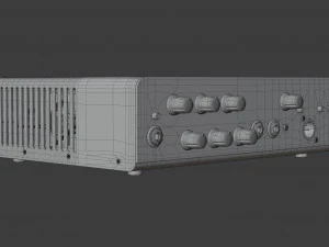 aguilar tone hammer 500 bass head 3D Model
