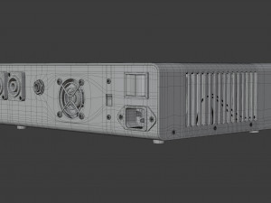 aguilar tone hammer 500 bass head 3D Model