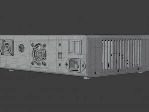 aguilar tone hammer 500 bass head 3D Model