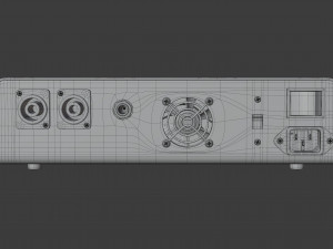 aguilar tone hammer 500 bass head 3D Model