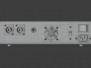 aguilar tone hammer 500 bass head 3D Model