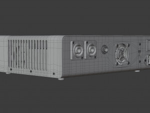aguilar tone hammer 500 bass head 3D Model