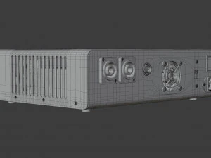 aguilar tone hammer 500 bass head 3D Model
