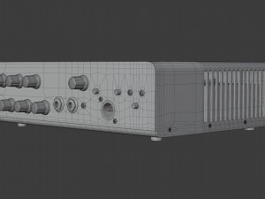 aguilar tone hammer 500 bass head 3D Model