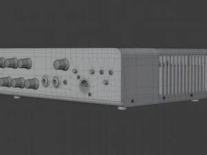 aguilar tone hammer 500 bass head 3D Model
