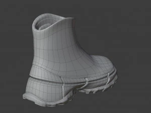 hiking boots 3D Model