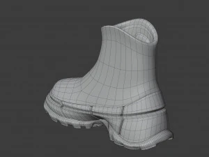 hiking boots 3D Model