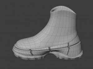 hiking boots 3D Model