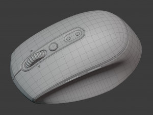 wireless mouse 3D Model