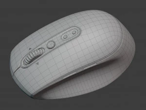 wireless mouse 3D Model