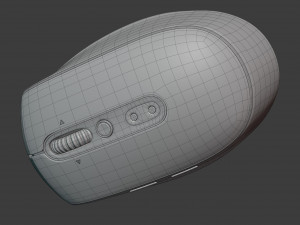 wireless mouse 3D Model
