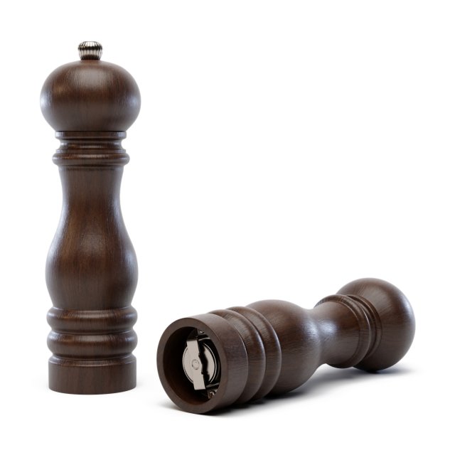 pepper mill 3D Model .c4d .max .obj .3ds .fbx .stl .blend 