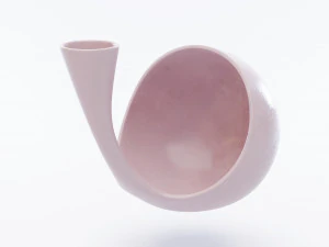 абстрактна ваза 2 3D Модель